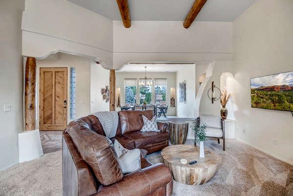 Open Floor Plan and High Ceilings