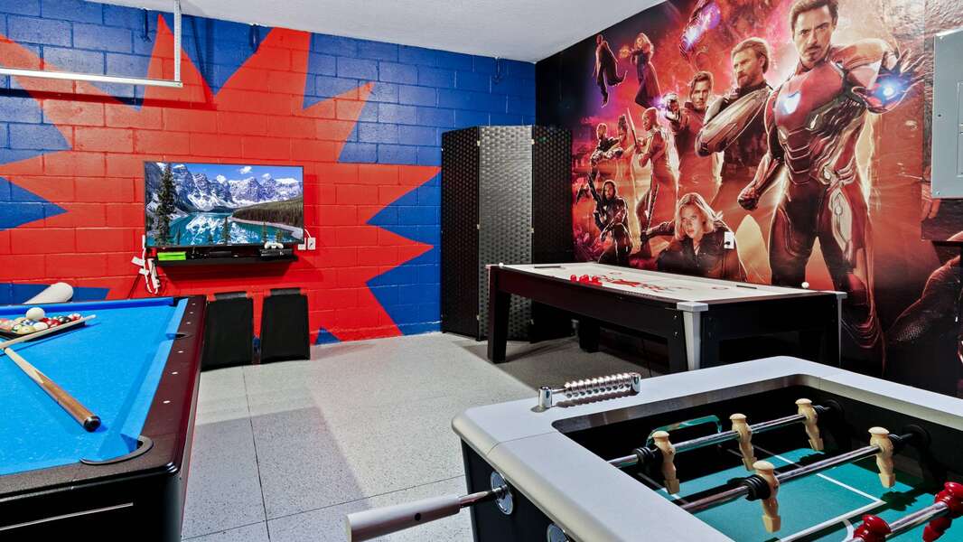 Game Room Downstairs
55