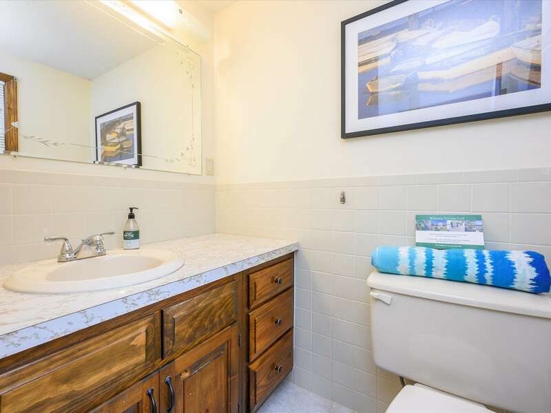 Bath #2 Half bath ensuite to bedroom #  3-17 Avalon Circle-Osterville-Cape Cod