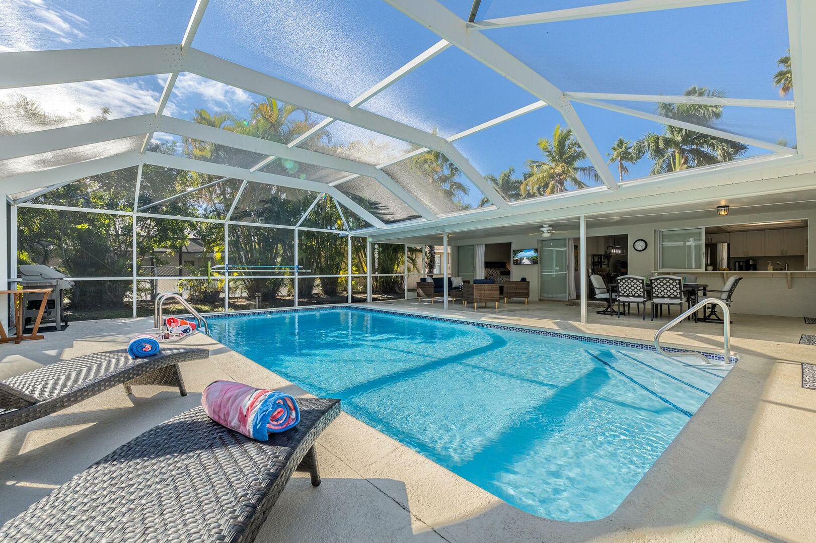 Private pool vacation rental