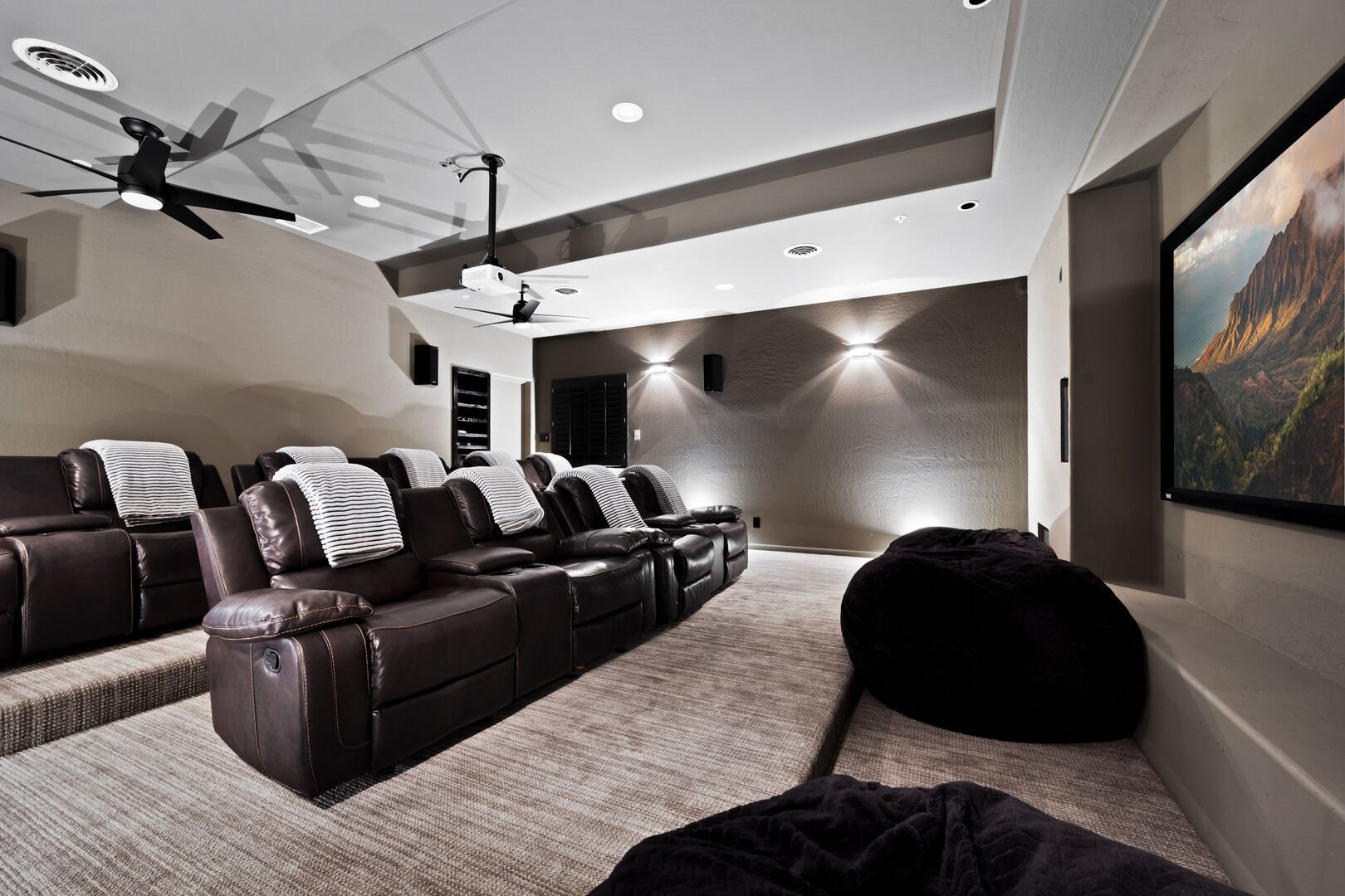 Large Theater Room w/ Ample Seating