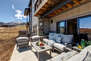Lower Level Patio with Comfortable Furnishings and Deer Valley Views