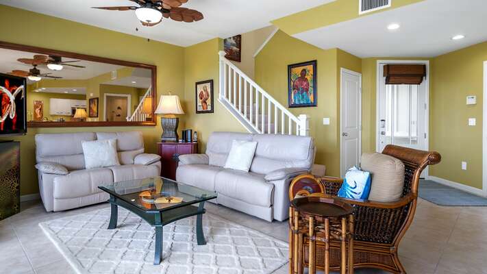 Townhome is fully equipped with all the comforts of home