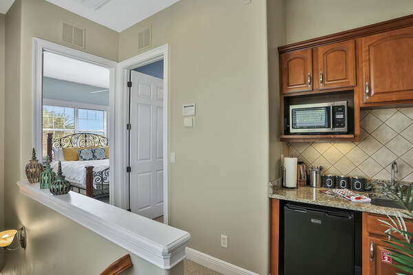 In the annex, on the second floor, you will find a convenient kitchenette.