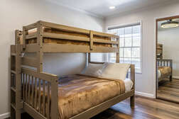 Guest Bedroom - Twin over Full Bunk Bed / Twin Blow Up Bed / Flatscreen TV