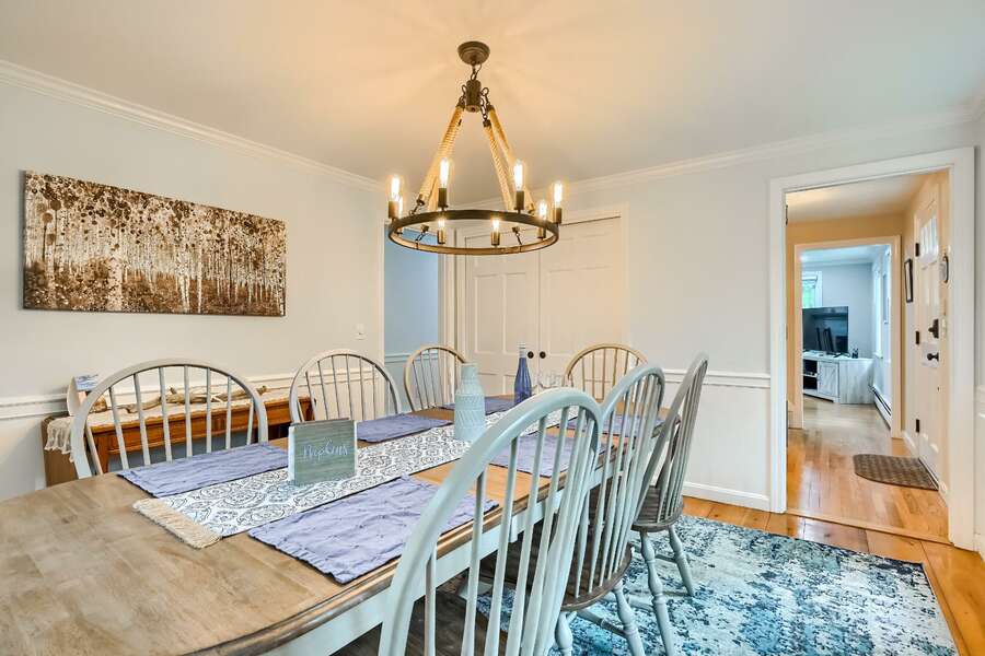 Dining room-30 Kiahs Way- East Sandwich- Cape Cod-New England Vacation Rentals
