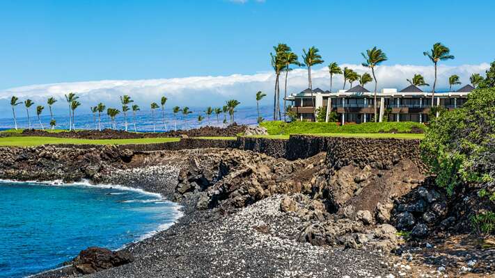 The prestigious Mauna Lani South Golf Course
