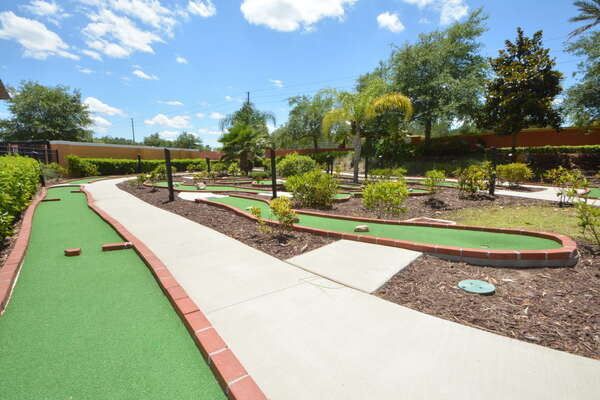 On-site facilities:- Miniature golf course