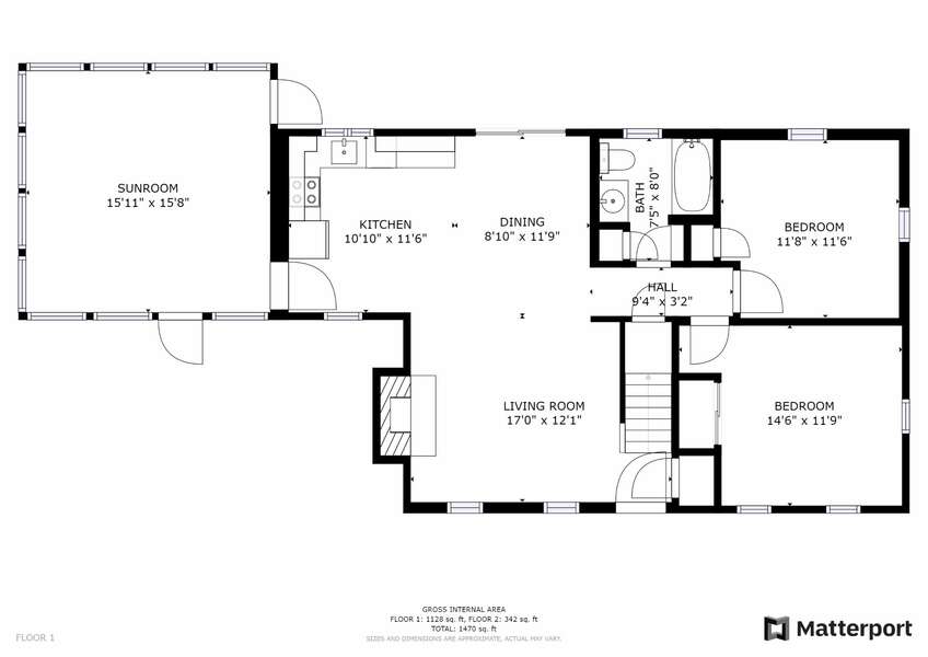 Floor Plan of 75 Candlewood Drive-Eastham-Cape Cod