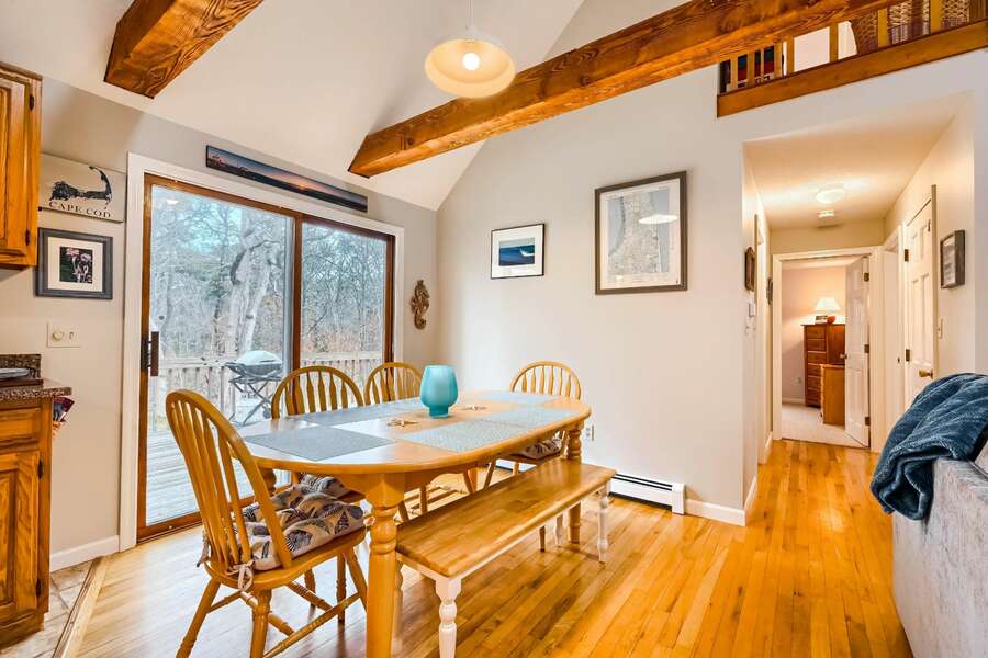 Dining area seating 6 and hallway-75 Candlewood Drive-Eastham-Cape Cod -