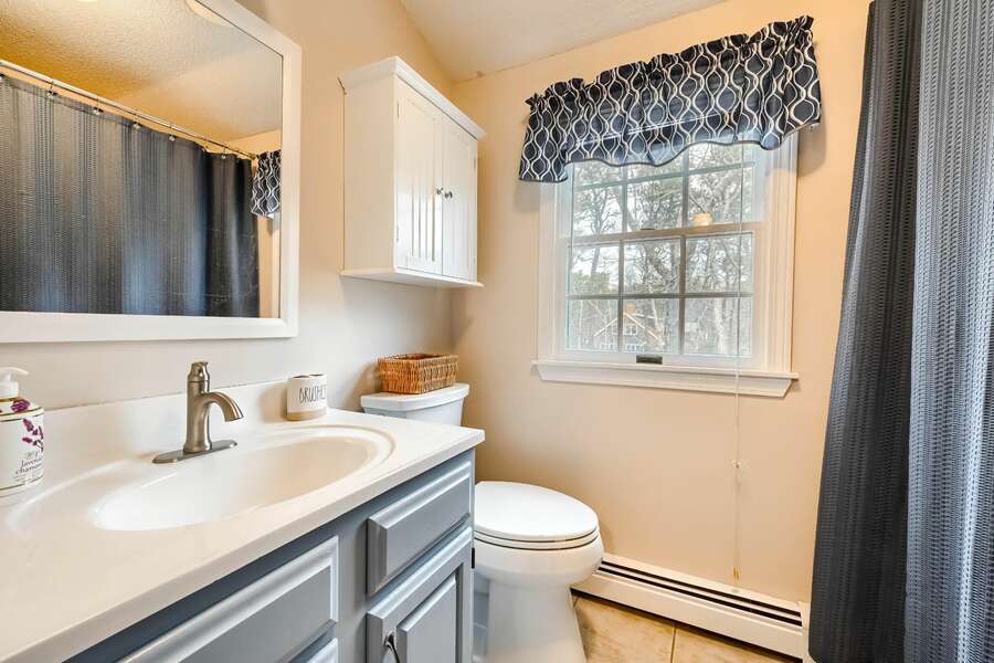Bathroom #2 Upstairs full with shower/tub combo-75 Candlewood Drive-Eastham-Cape Cod -