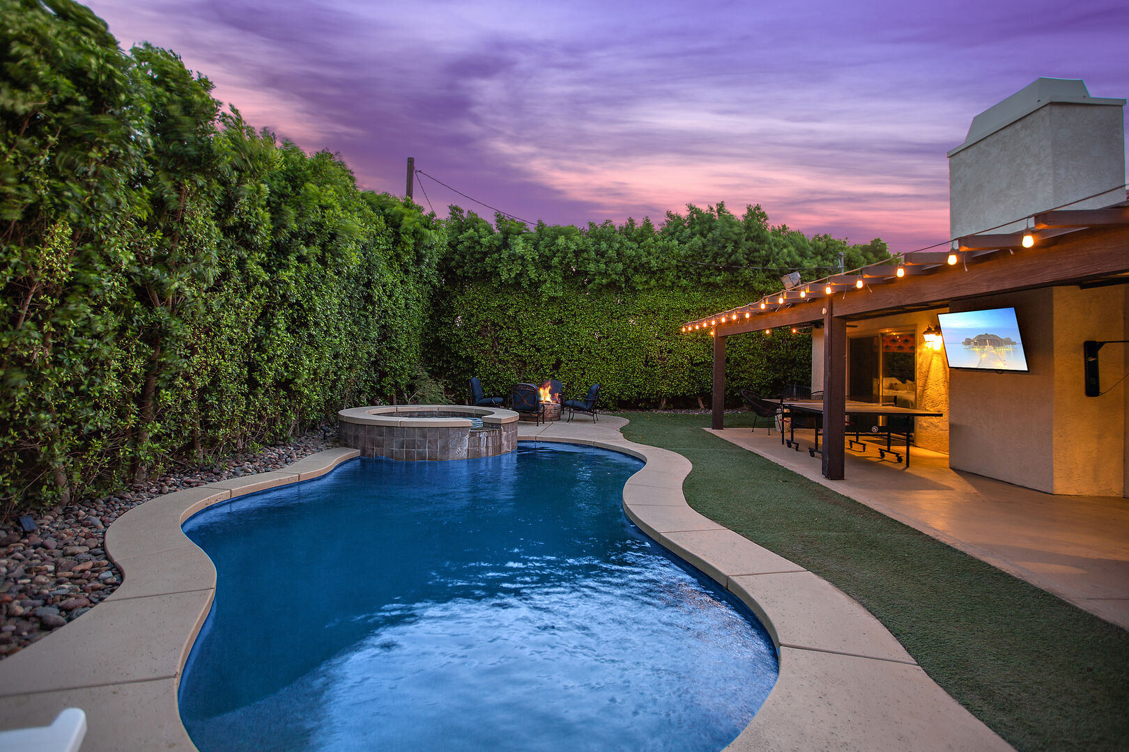 Look no further if you are searching for a property with a stunning backyard and WOW factor.
