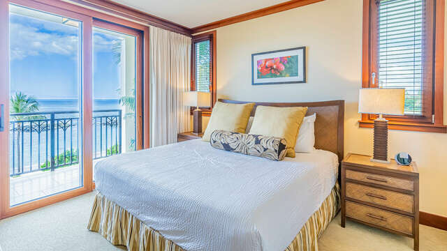 Master Bedroom with Private Access to Your Lanai