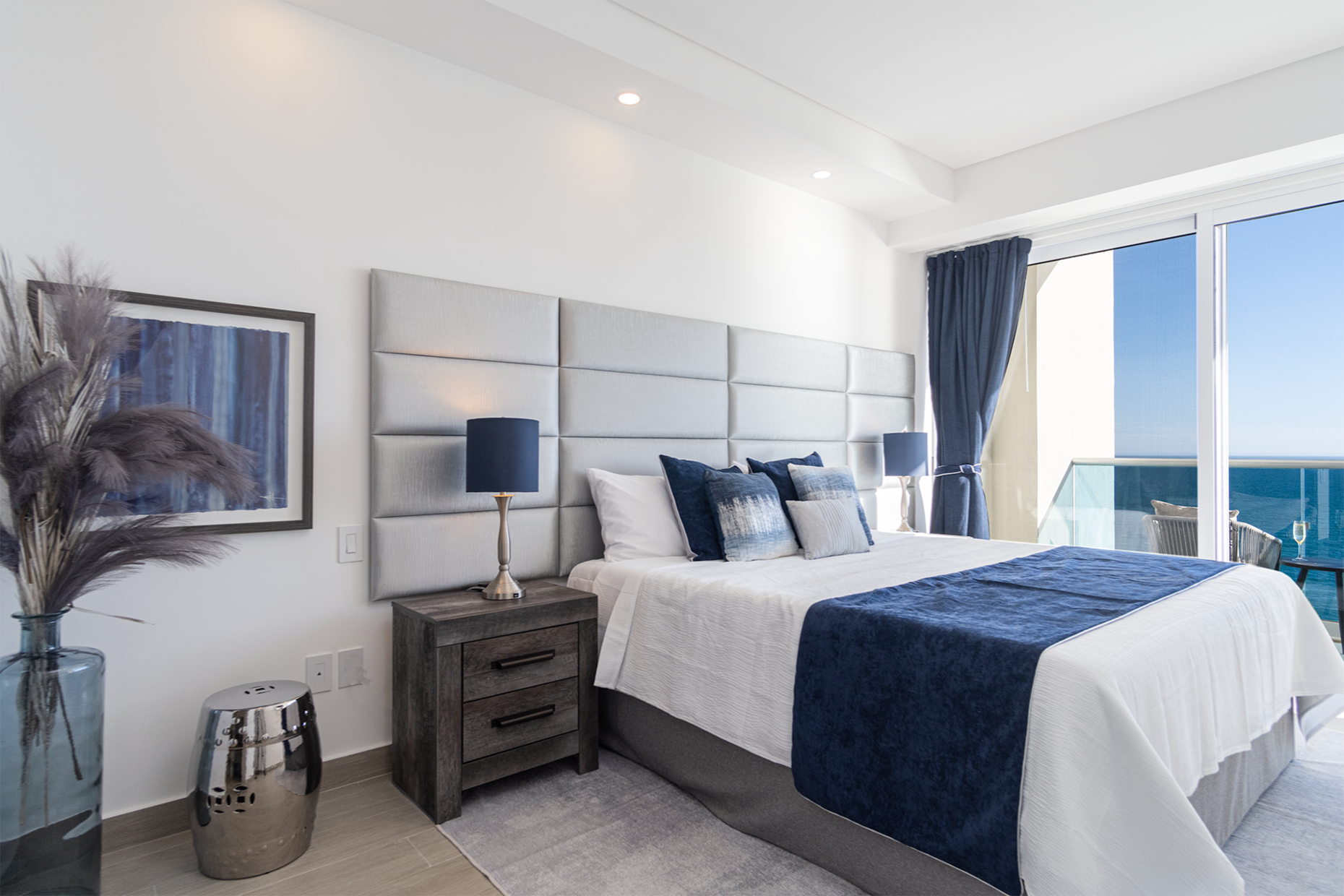 Two of the bedrooms are suites with their own patio access and King beds.