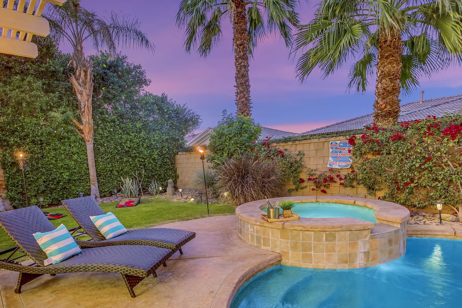 You will find that Terra Azul has a backyard made for entertaining.