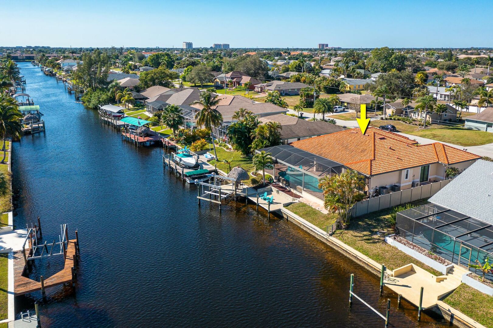 Waterfront vacation rental in Cape Coral, Florida