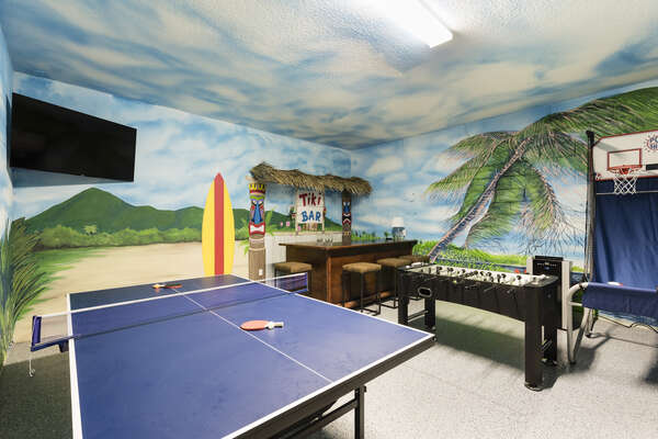 Fun for everyone in our spacious game room!