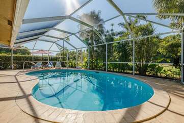 3 bedroom vacation rental with unheated pool