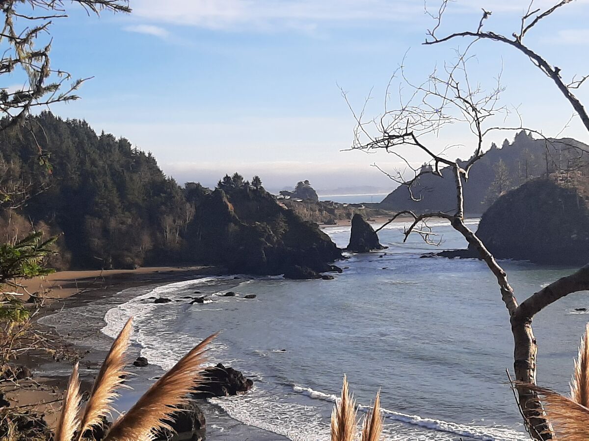 Trinidad Beach view from nearby Elk Head & College Cove Trail