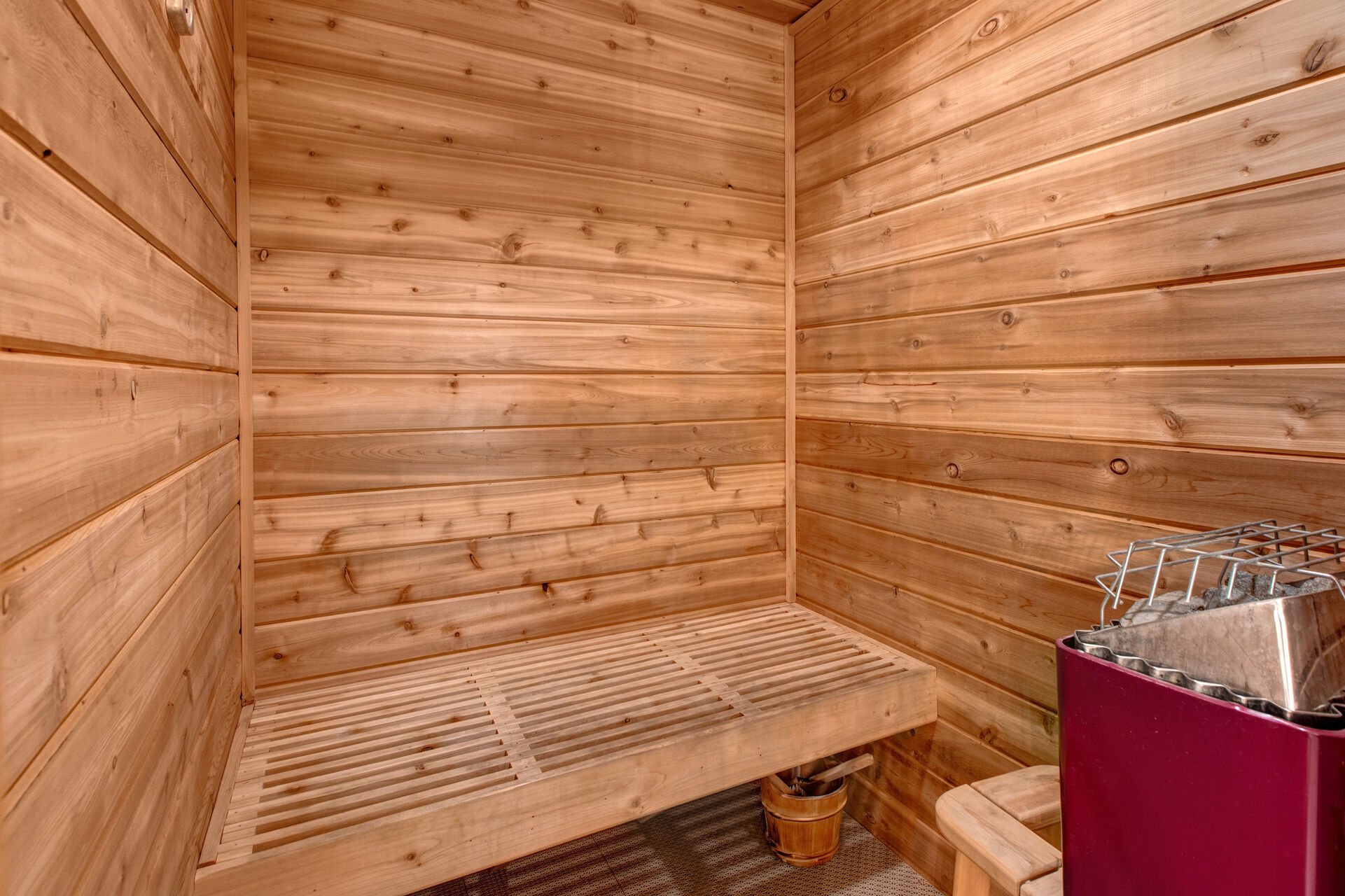 Main Level Private Sauna