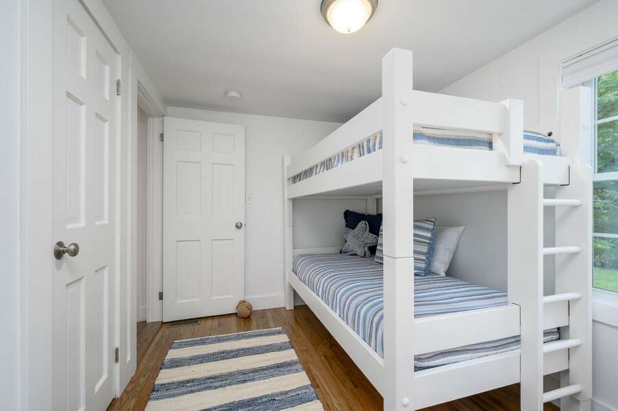 Bedroom #1Twin Bunk beds 31 Bayview St- Chatham- Cape Cod
