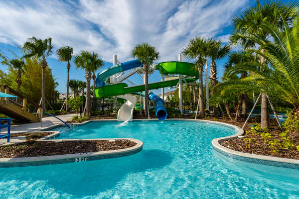 Lazy River with Water Slide