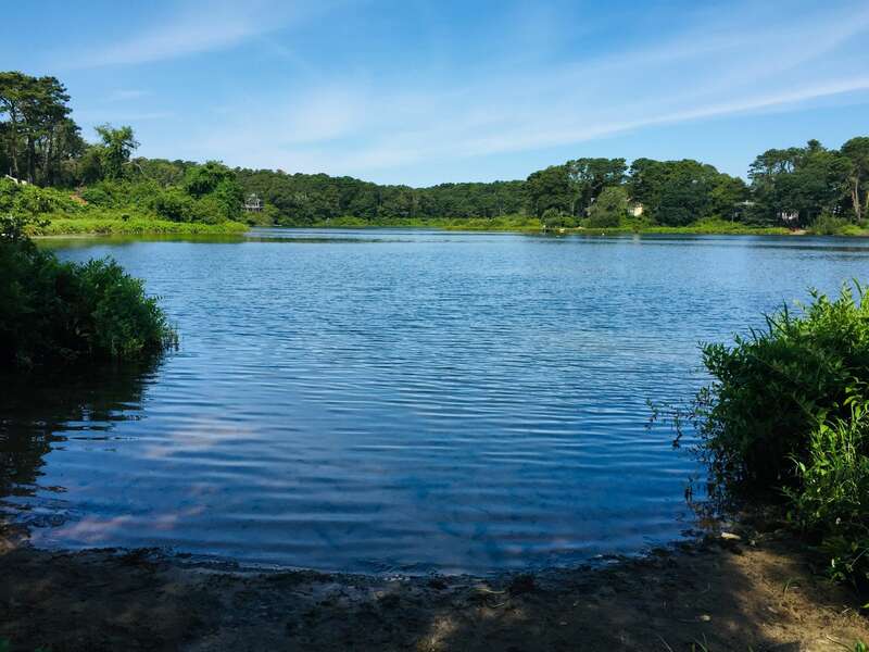 Lovers Lake Guests can enjoy private beach access -132 Horizon Dr - Chatham- Cape Cod