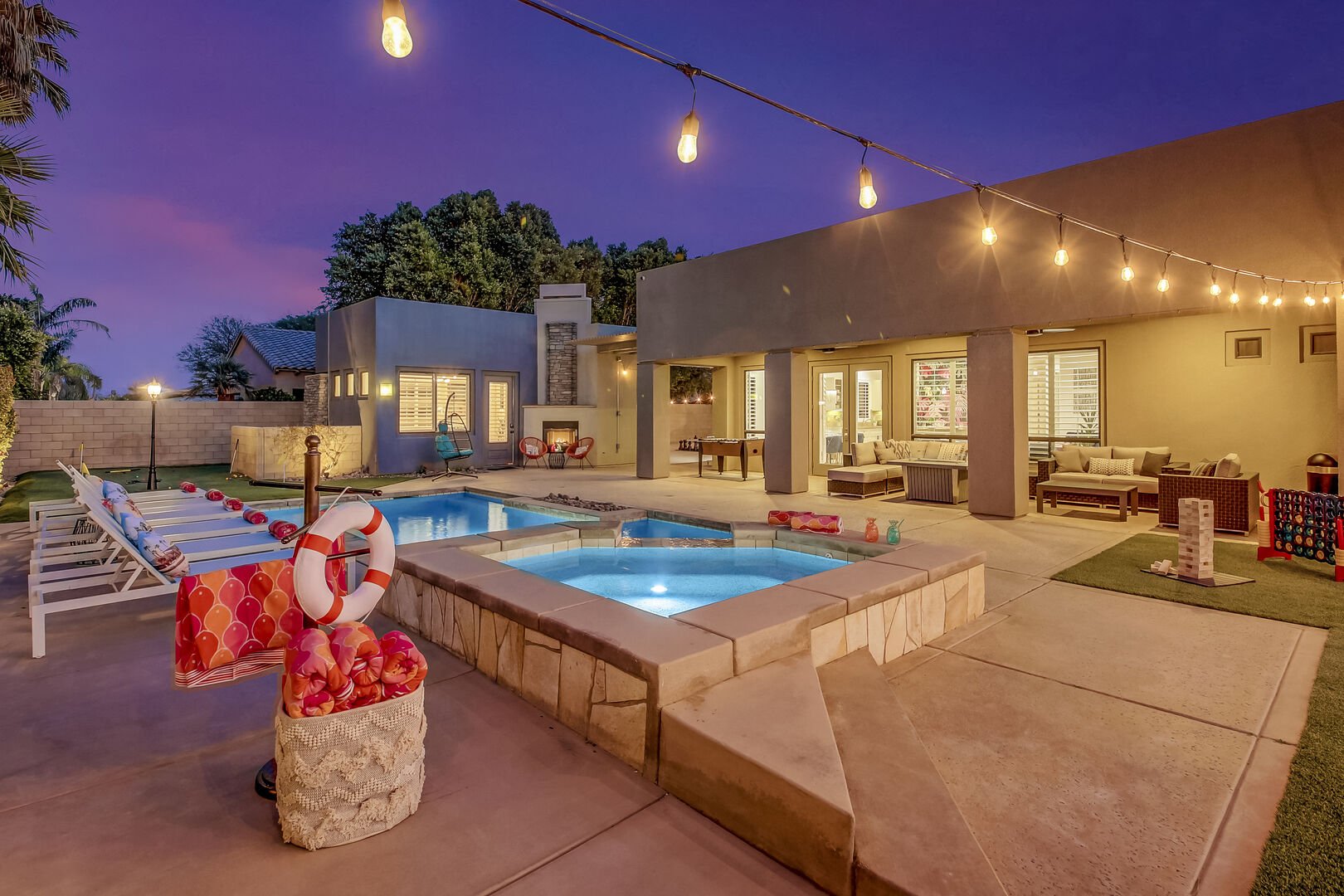 This backyard will have you wishing you booked a longer stay!