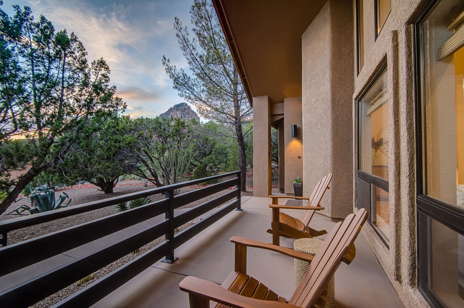 Enjoy Views of Thunder Mountain and Sugarloaf From the Front Porch!