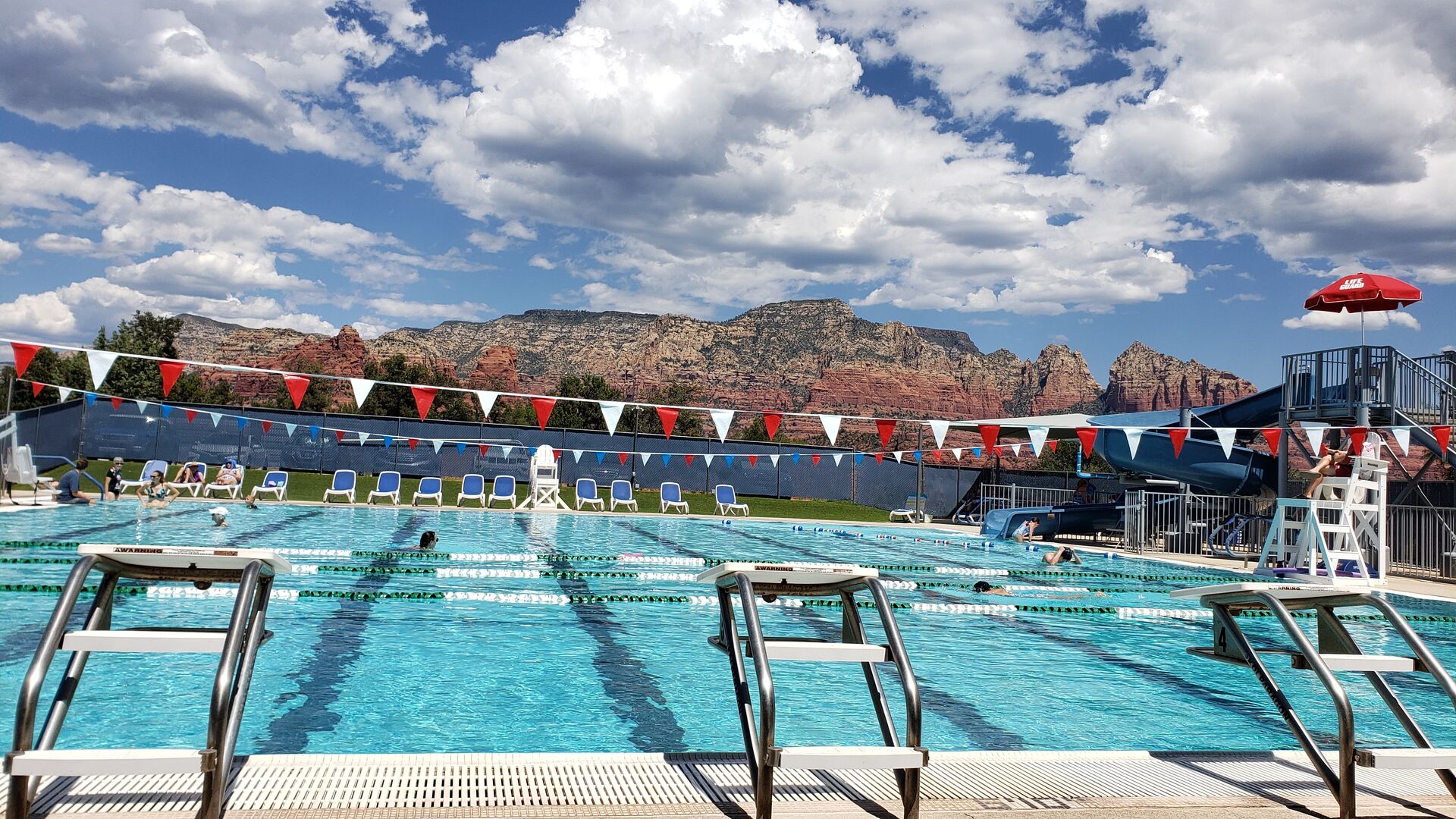 Sedona Community Pool with complimentary passes included!