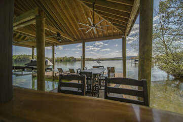 Dock with Bar and Dining