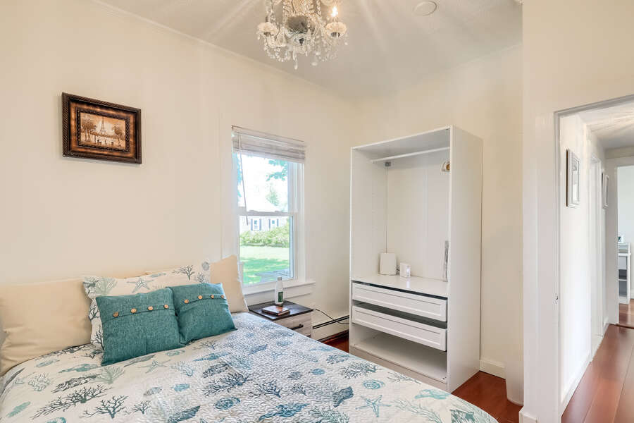 Bedroom #2 with Full bed and Armoire-191 Sea St Unit 1A- Dennisport-Cape Cod - New England Vacation Rentals
