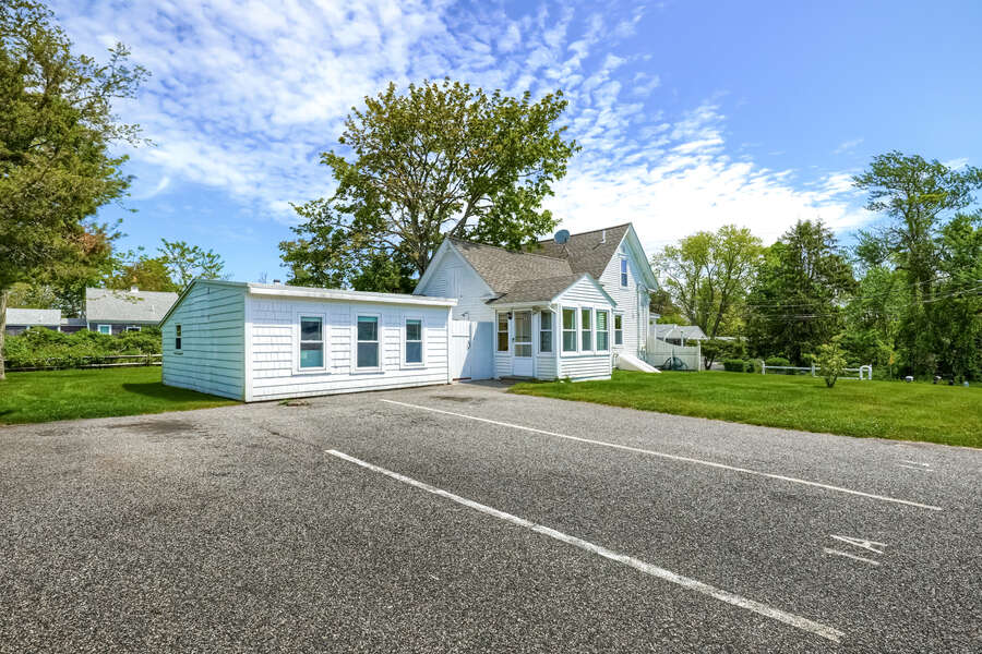 Parking for 2 cars spots marked 1A-191 Sea St Unit 1A- Dennisport-Cape Cod - New England Vacation Rentals