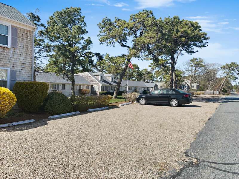 Assigned parking look for number 8- 69 Beaten Path Unit #8 Dennis Port Cape Cod - New England Vacation Rentals