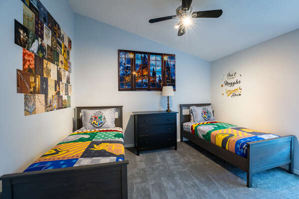 Kids suite 4 with 2 twin beds