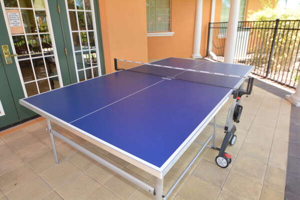 Clubhouse ping pong table