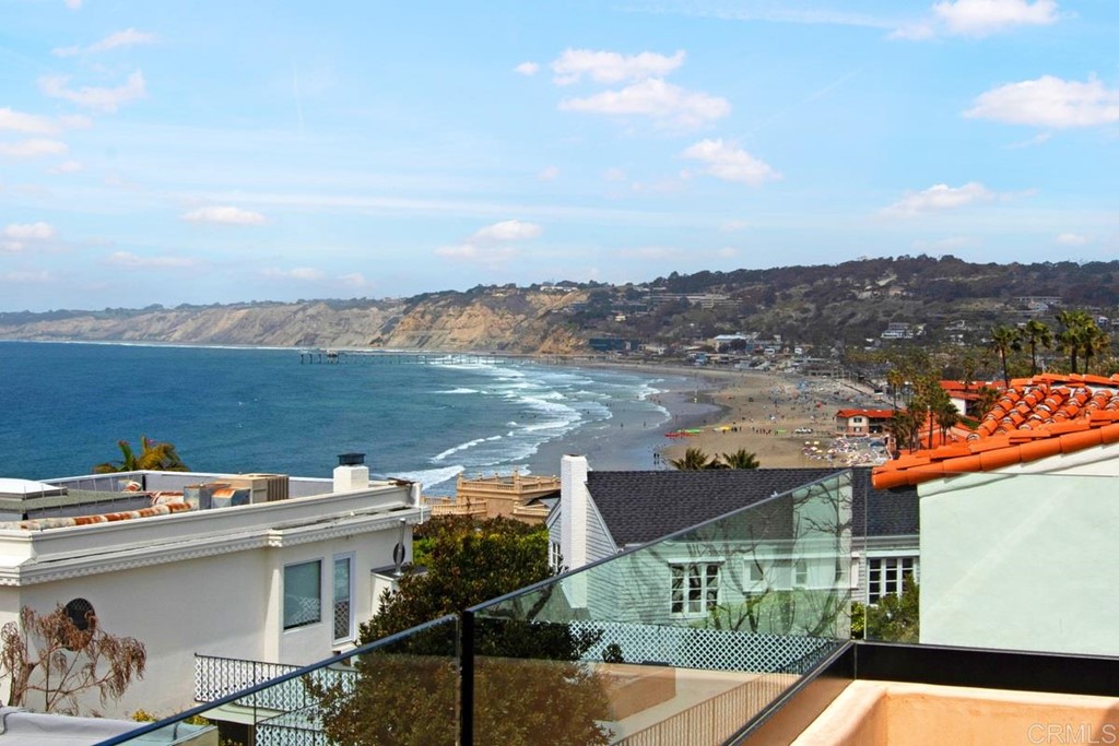 Rooftop deck with spectacular coastline ocean views