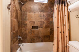 Bathroom #2- Full Shared Bath - Shower & Tub