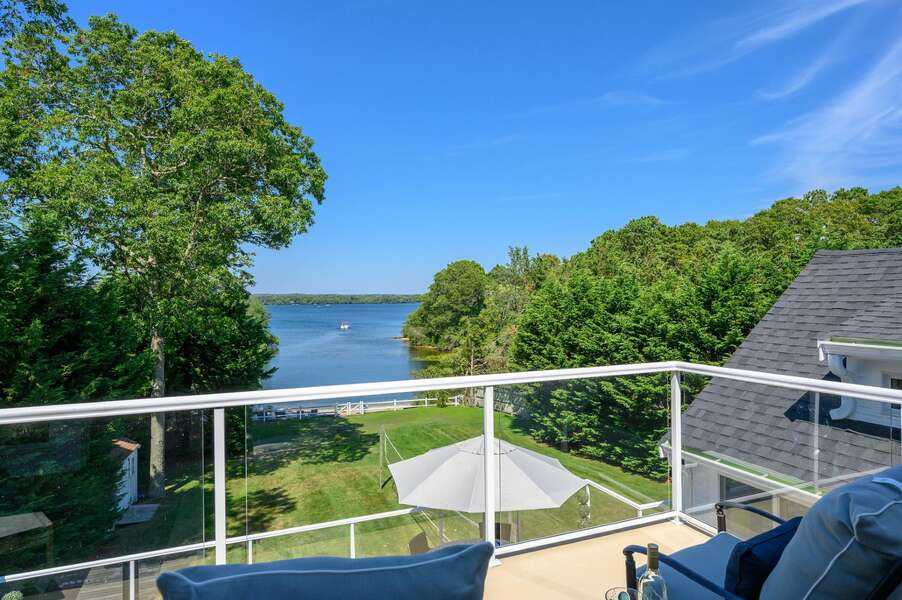Private deck off of Bedroom #5 - 192 Great Marsh Rd Centerville Cape Cod