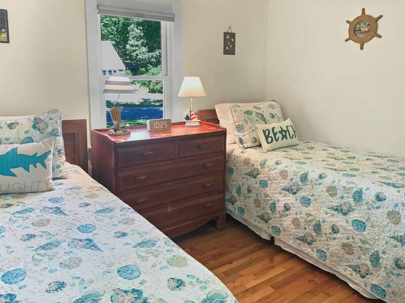 Bedroom #2 with 2 twins-6 Locust Lane-South Yarmouth-Cape Cod