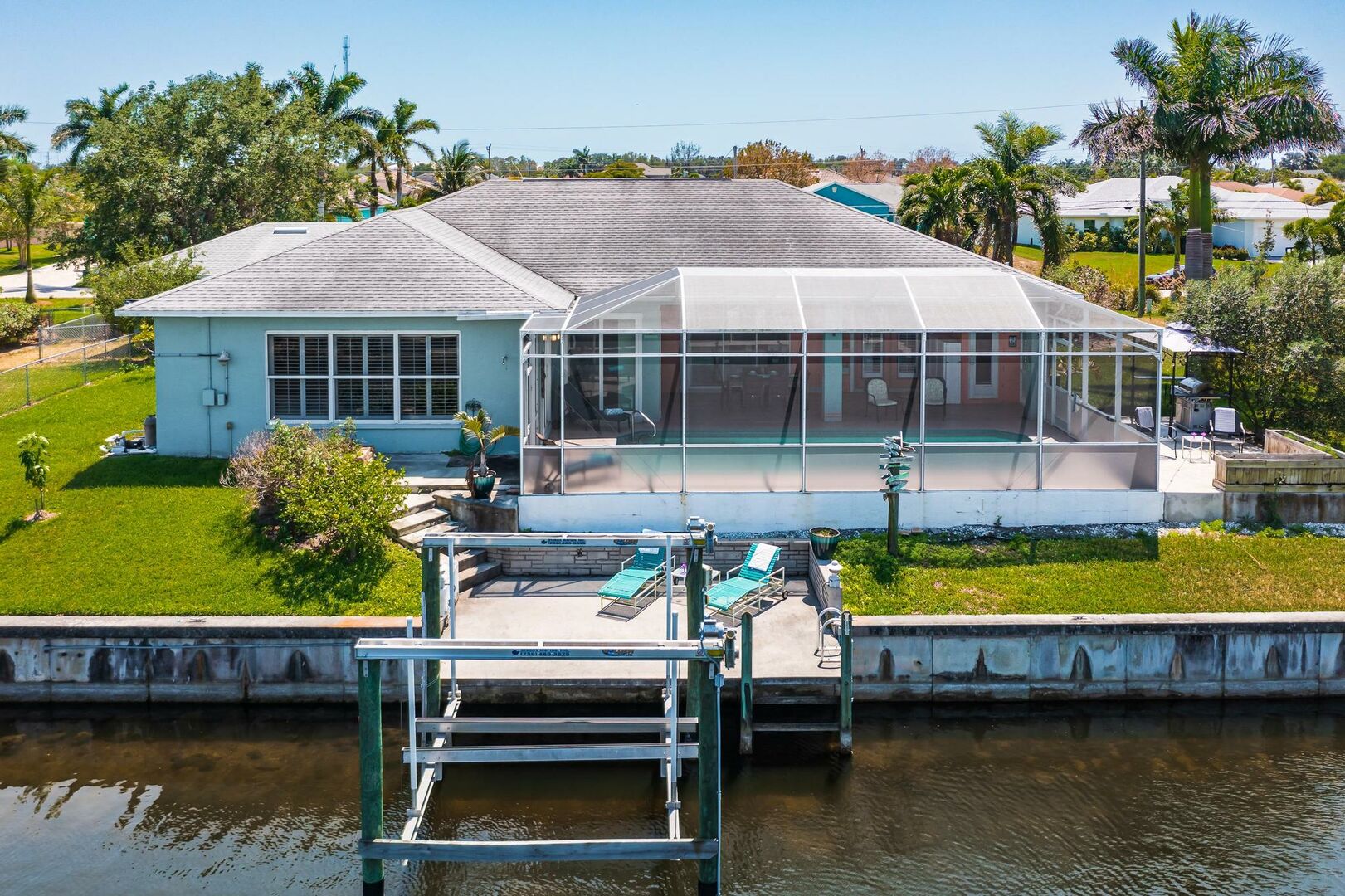 Cape Coral vacation rental with 4 bedrooms