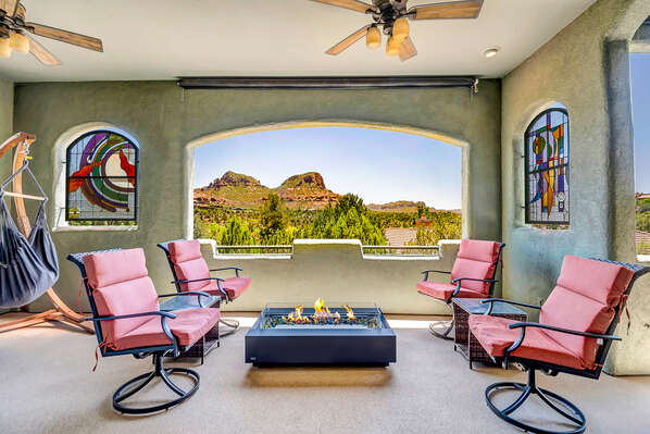 Relax by the Fire Pit and Soak in the Views