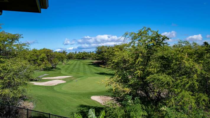 Beautiful fairway views of the Mauna Lani Golf Course from your unit