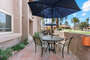 You can choose to dine outside and enjoy the beautiful Arizona weather!