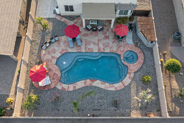 A bird's eye view of the resort amenities at VALLEY VISTA. Amazing!