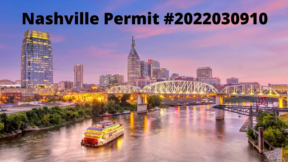 Nashville Permit Issued in 2022 followed by:2022030910