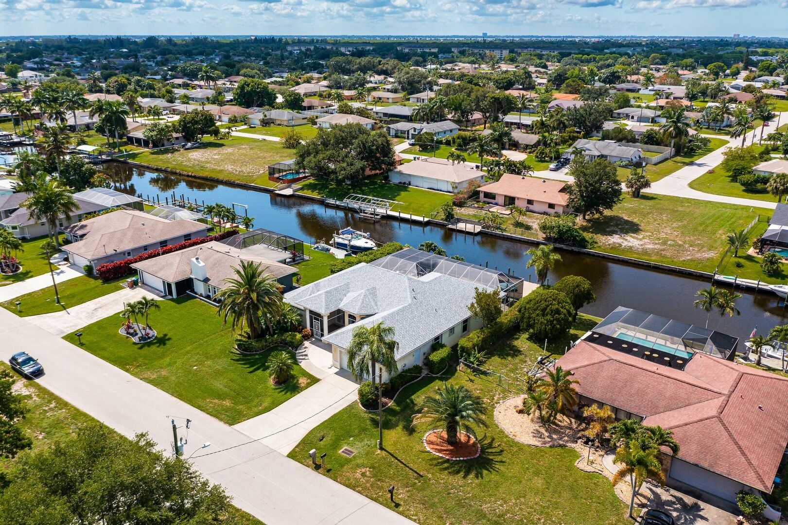 canal access Cape Coral