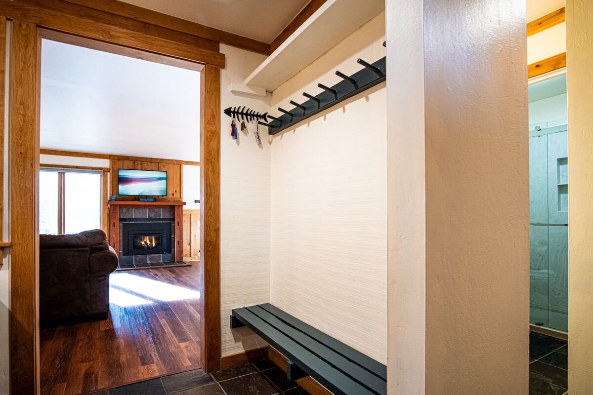 Coat Rack is Located in the Entryway