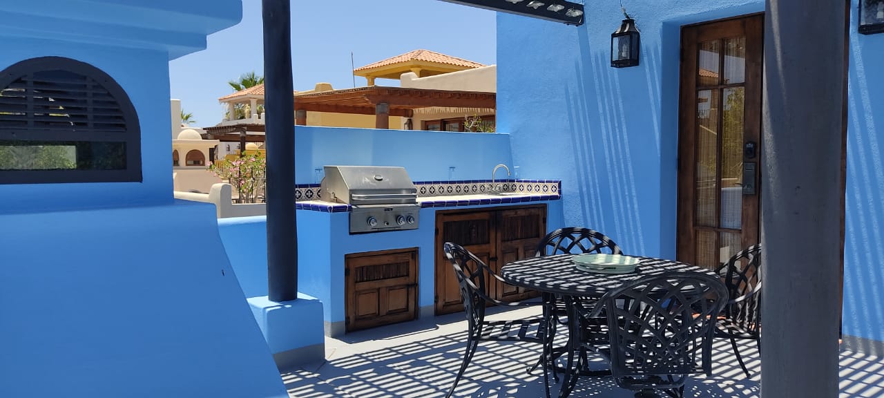 ¡BBQ area on the terrace!