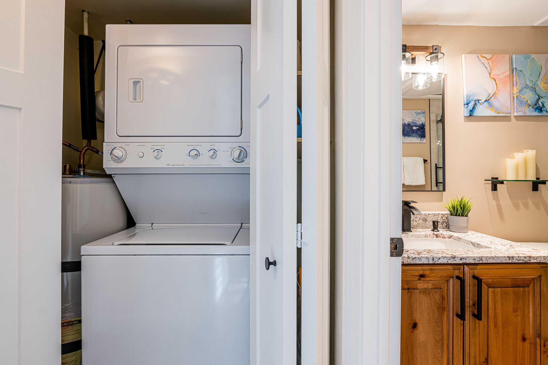 Washer/Dryer in unit